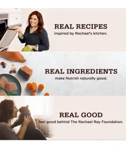 Rachael Ray Nutrish Super Premium Real Chicken & Brown Rice Recipe Dry Cat Food, 14 lb. Bag