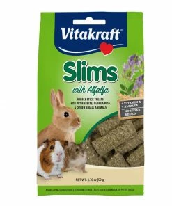 Vitakraft® Slims with Alfalfa - Treats for Small Animals, 1.76 oz. - 25676 - Small Animal Feed & Treats
