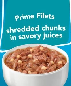 Purina Friskies Tasty Treasures Prime Filets Ocean Fish & Tuna with Scallop in Sauce Adult Wet Cat Food, 5.5 oz. Can -Pets & Wildlife Sales Store ef09220b933cfe8ab8f9b6b4bc0c44a103f6f7ec 35201180 2