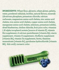 Greenies® Blueberry Teenie™ Dental Dog Treats, 12 oz. Bag (43 Treats) - Dental Care -Pets & Wildlife Sales Store efe3bc5cf61c1b9beb79152482095c0f8d8755a2 75493203 3