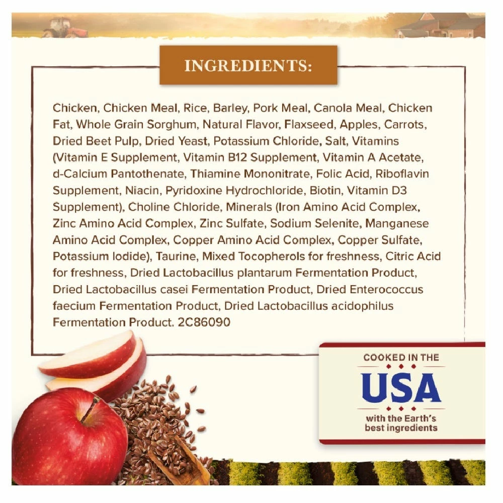 Whole Earth Farms Healthy Grains Chicken and Rice Recipe Dry Dog Food, 37 lb. Bag 4 Whole Earth Farms Healthy Grains Chicken and Rice Recipe Dry Dog Food, 37 lb. Bag - Image 2