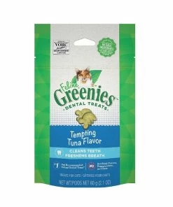 Feline Greenies™ Tempting Tuna Flavor Cat Dental Treats, 2.1 oz. Pouch - Cat Treats