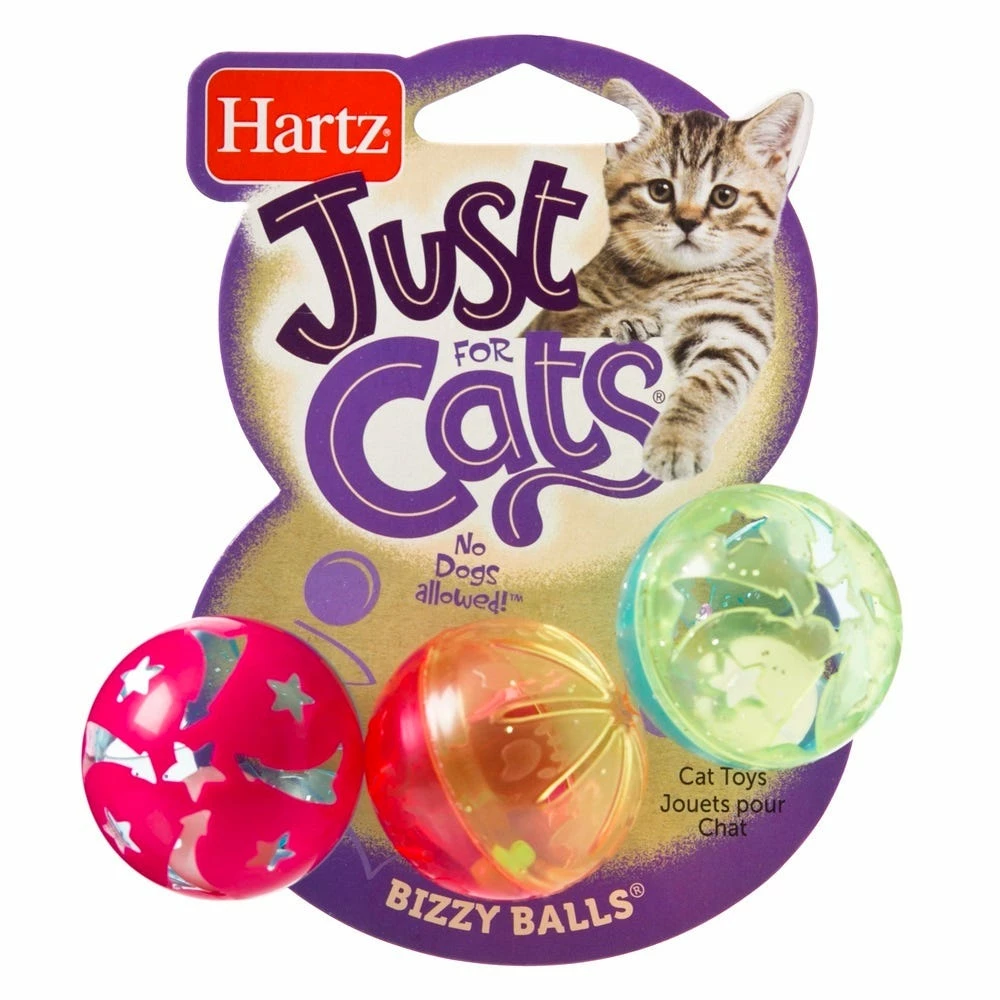 Hartz Just For Cats Bizzy Balls Cat Toy 1 Count - 3270082183 - Cat Toys 3 Hartz Just For Cats Bizzy Balls Cat Toy 1 Count - 3270082183 - Cat Toys
