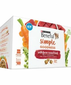 Purina Beneful Dry Dog Food; Simple Goodness With Farm Raised Beef, 32 Count Box -Pets & Wildlife Sales Store f30b8ded4e8f40e8684673d544190020fa04a42c 35202193 14
