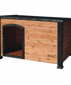 Precision Pet Products Precision Outback Log Cabin, Medium - 7027012 - Dog Houses & Kennels