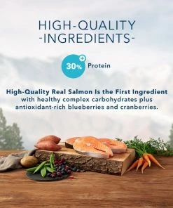 Blue Buffalo Wilderness Salmon Recipe Grain-Free Dry Dog Food, 24 lb. Bag 12 Blue Buffalo Wilderness Salmon Recipe Grain-Free Dry Dog Food, 24 lb. Bag -Pets & Wildlife Sales Store f5eb7b541993ad162cfd57b0b58a79bbea91b866 13735101 3