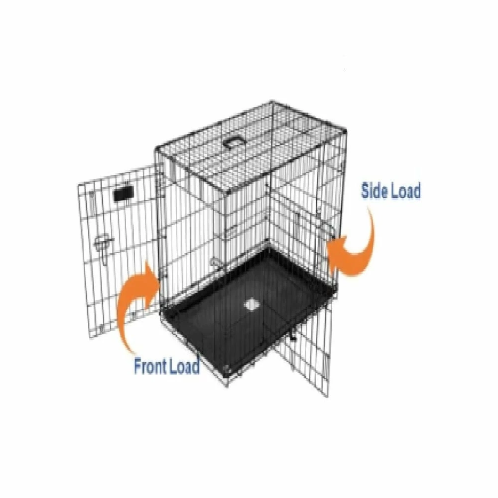 Precision Pet Products 2 Door Dog Crate, 42" - 10006459 - Dog Crates, Carriers & Containment 6 Precision Pet Products 2 Door Dog Crate, 42" - 10006459 - Dog Crates, Carriers & Containment - Image 4