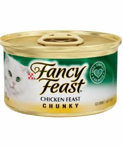 Purina Fancy Feast Chunky Chicken Feast Wet Cat Food, 3 oz. Can