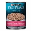 NESTLE PURINA PETCARE CO Purina Pro Plan Focus Sensitive Skin & Stomach Salmon & Rice Entrée Adult Wet Dog Food, 13 oz. Can -Pets & Wildlife Sales Store f7b858320e5d03e177247e533d9d1847790c32e4 35203097