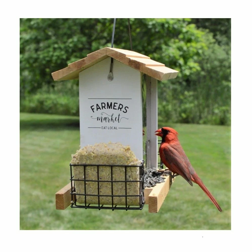 Nature's Way 3 Quart Farmhouse Hopper Bird Feeder - WWLF2-DECO - Wild Bird Feeders 5 Nature's Way 3 Quart Farmhouse Hopper Bird Feeder - WWLF2-DECO - Wild Bird Feeders - Image 3