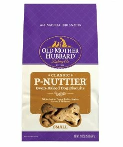 Old Mother Hubbard Classic P-nuttier Small Dog Biscuits, 20 oz. Bag - Dog Treats
