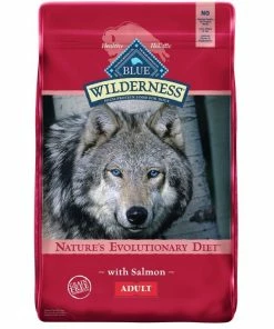Blue Buffalo Wilderness Salmon Recipe Grain-Free Dry Dog Food, 24 lb. Bag