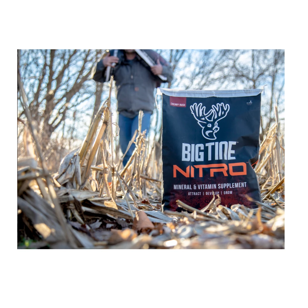 Big Tine Nitro Granular Mineral & Vitamin Supplement, 20 lb - Deer Feed 4 Big Tine Nitro Granular Mineral & Vitamin Supplement, 20 lb - Deer Feed - Image 2