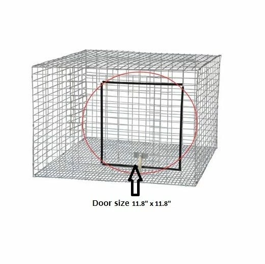 Country Road Rabbit Cage 24 Inch x 24 Inch CAGE2424 - Rabbit Starter Kits 4 Country Road Rabbit Cage 24 Inch x 24 Inch CAGE2424 - Rabbit Starter Kits - Image 2