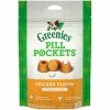 Greenies Chicken Flavored Pill Pockets for Dogs, 30 Count Pouch - Dog Treats -Pets & Wildlife Sales Store fa63c958094a3b1569c55c9ec134a5d5a4b8c892 71900333