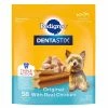 Dentastik Pedigree® Dentastix™ Original Flavor Dental Treats for Toy/Small Dogs, 6 oz. (24 Treats) - Dog Treats