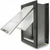 Endura Flap Pet Door - Wall Mount - Medium Double flap - 8" W x 14" H - Black frame 04PP08 2B - Pet Doors -Pets & Wildlife Sales Store fccd451060f85c858b149f765e8c6da2ea63a18b 93401023 93401023 image 93401023