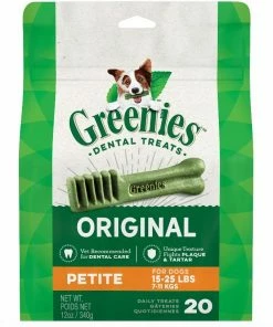 Greenies® Original Petite Dog Dental Chews, 20 Count Pack - Dog Treats