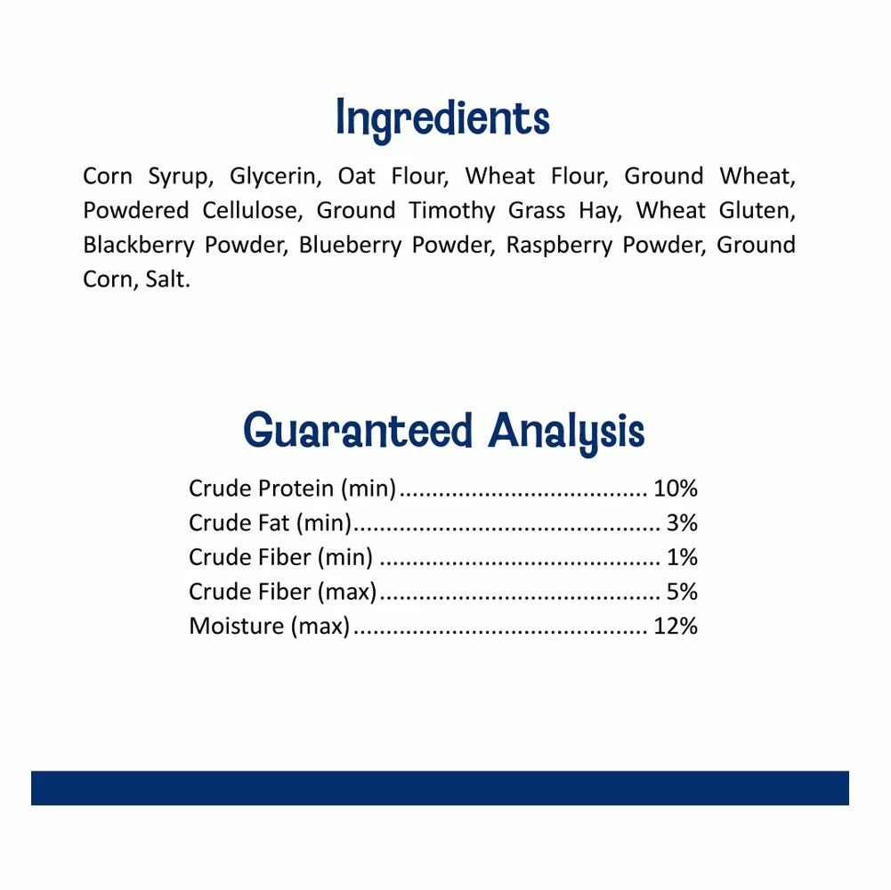 Vitakraft® Bursts Wild Berries For Rabbits, Guinea Pigs, Chinchillas and Other Small Animals - 39430 - Small Animal Feed & Treats 6 Vitakraft® Bursts Wild Berries For Rabbits, Guinea Pigs, Chinchillas and Other Small Animals - 39430 - Small Animal Feed & Treats - Image 4